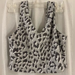 OFFLINE by Aerie Cheetah Print workout top